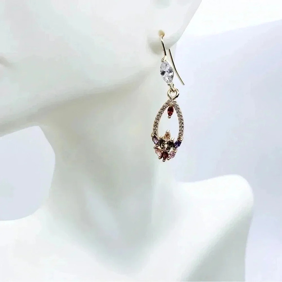 Dangle drop earrings - Picture 2 of 3